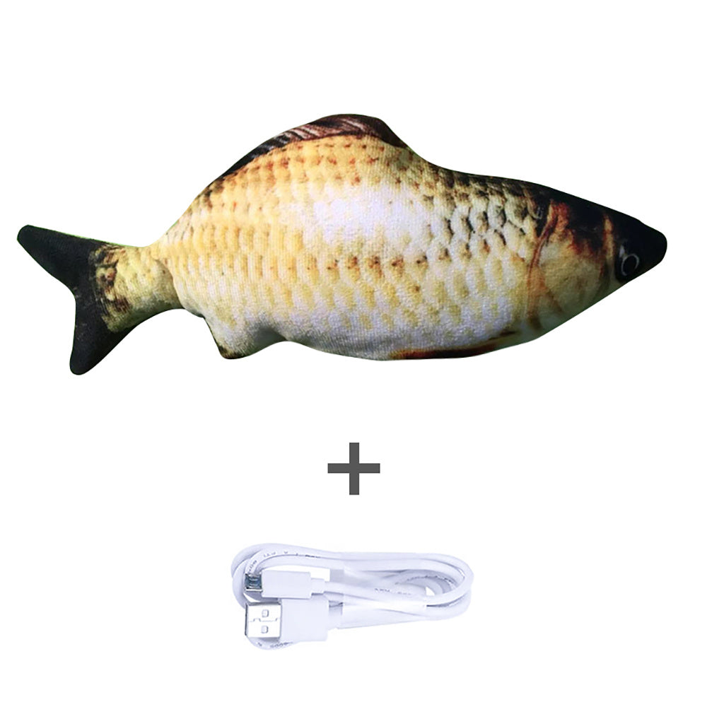 Jouet poisson électrique simulant un poisson bondissant