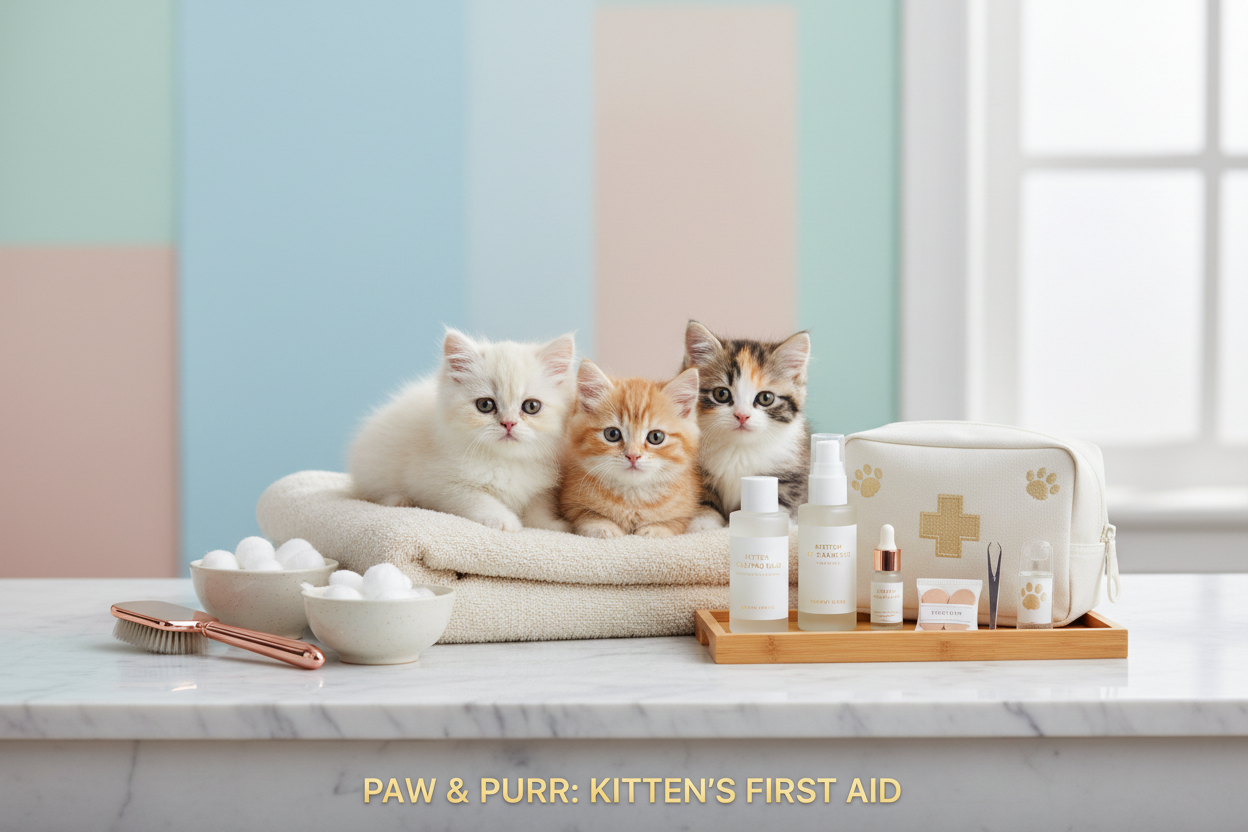 Chaton & premiers besoins Image