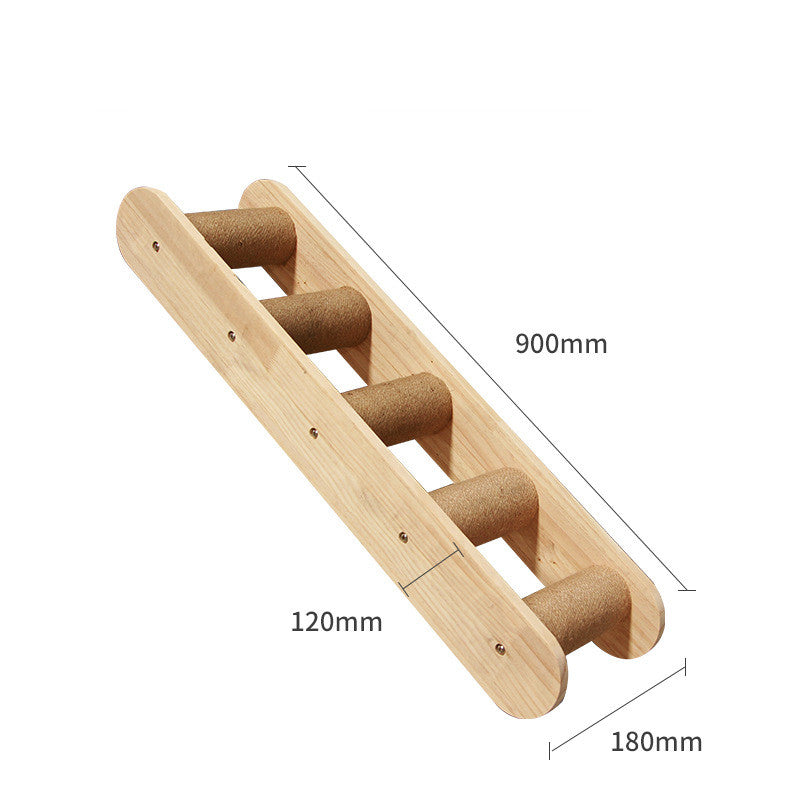 Mur d’Escalade Modulable pour Chat – Éléments en Bois à Composer