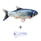 Jouet poisson électrique simulant un poisson bondissant