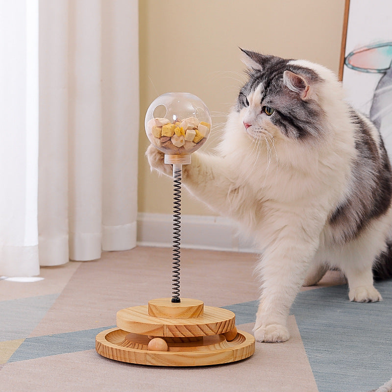 Distributeur de friandises pour chat – Jouet interactif