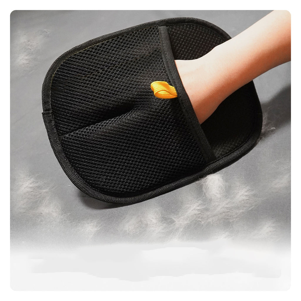 Gants Magiques Anti‑Poils – Brosse Double Action