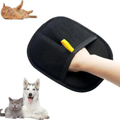 Gants Magiques Anti‑Poils – Brosse Double Action