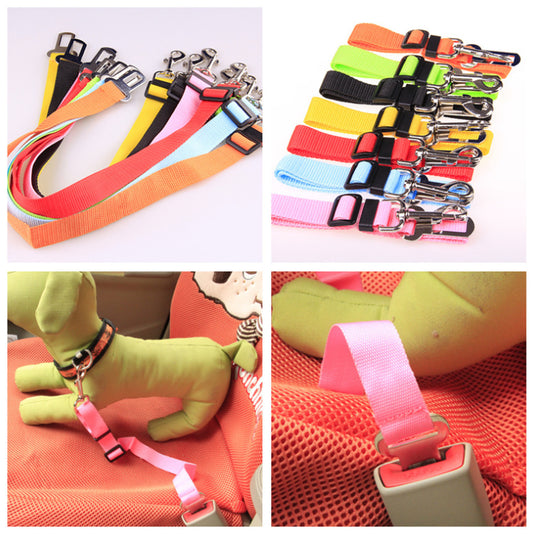 Ceinture de sécurité réglable pour chat/chien