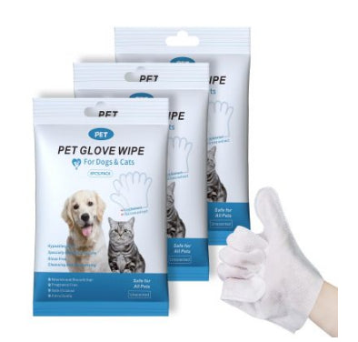 Gants PureClean – Toilettage à Sec Chats