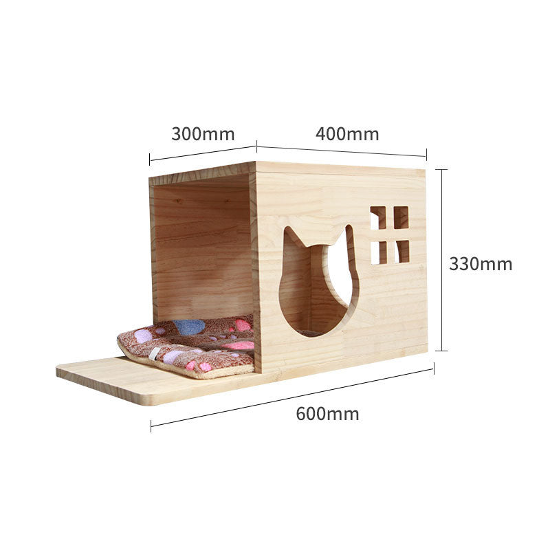 Mur d’Escalade Modulable pour Chat – Éléments en Bois à Composer