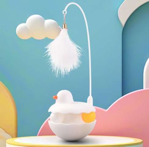 Jouet Interactif 3‑en‑1 pour Chat – Culbuto