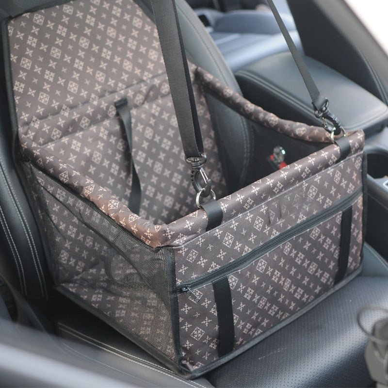 Sac de Transport de voiture pour animaux  – Sécurisé à Double Épaisseur Respirante